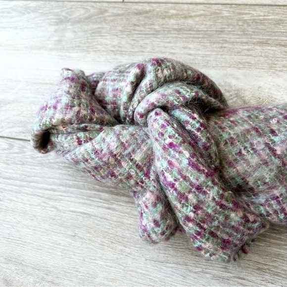 Guillaume De Mons Paris Wool Blend Scarf Made in France - Picture 8 of 8